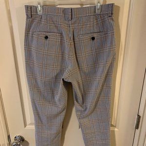 H&M Slim fit Patterned Dress Pants